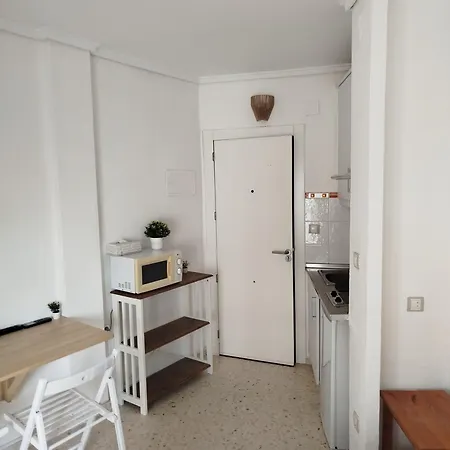 Estudio 2 Personas Con Piscina En Lägenhet Denia